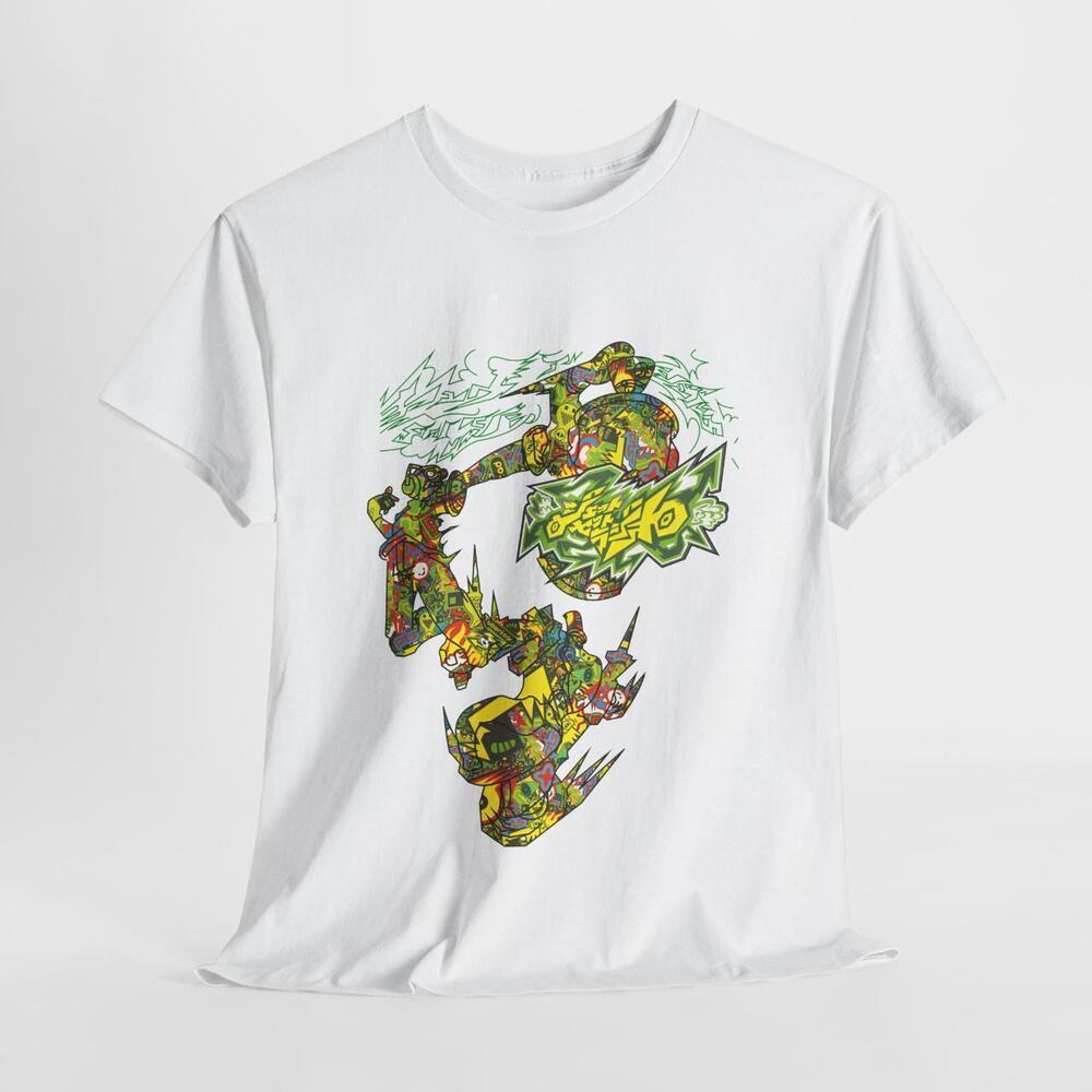 Japanese Jet Set Radio Game Promo White T-Shirt For Men - Top